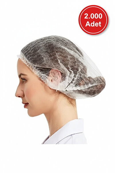 Kullan At Market Ekonomik Bone 16 inç Tek Kullanımlık 2000 Adet (20 Paket x 1...