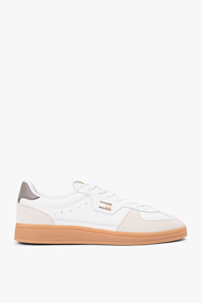 Tommy Hilfiger The Greenwich Edge m Leather White Men's Sneaker