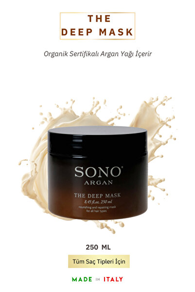 Sono Argan The Deep Mask Tüm Saçlar Besleyici Saç Maskesi 250ml