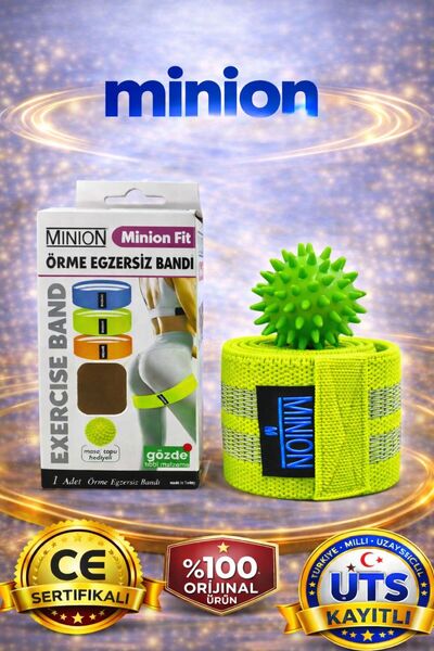 Minion Pleteno Traka za vežbanje Pilates traka - ŽUTA