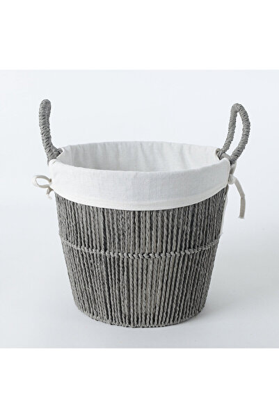 KOÇTAŞ Gri Kağıt Sepet 30*26*24
