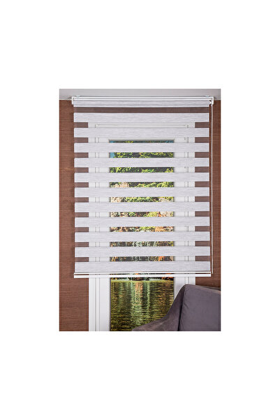 Koçtaş Plus Bambu Zebra Stor Açık Gri 19OB