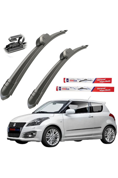 TEAMCAR Ștergătoare de parbriz Suzuki Swift V (FZ/NZ, 2010-2017) Set faruri p...