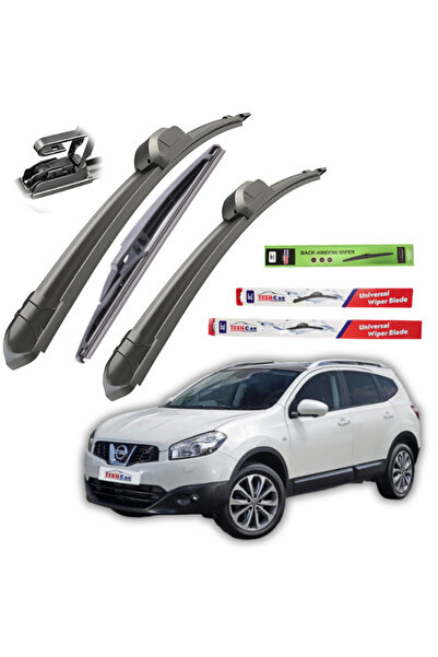 TEAMCAR Set complet de ștergătoare de parbriz Nissan Qashqai J10 (2007-2013)