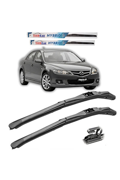 TEAMCAR Set ștergătoare hibride față Mazda 6 Sedan GG (2002-2008)