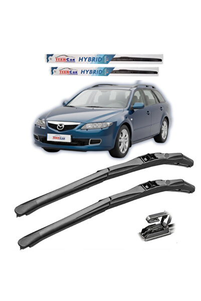TEAMCAR Ștergătoare de parbriz hibride față Mazda 6 Wagon GY (2002-2008)