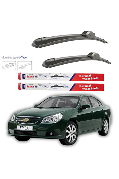 TEAMCAR Ștergătoare de parbriz Chevrolet Epica (KL1) 2006-2011 Set parbriz plat