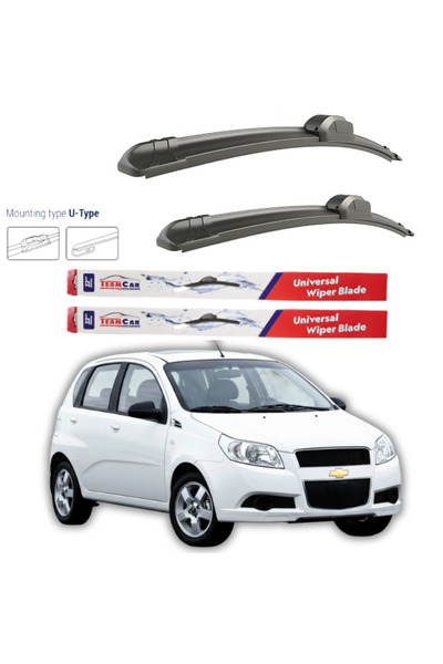 TEAMCAR Ștergătoare de parbriz Chevrolet Aveo (T250, T255) HATCHBACK 2008-201...