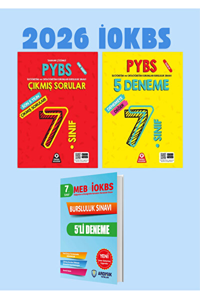 Örnek Akademi Yayınları 7. Sınıf Bursluluk Deneme Sınavı Ve Çıkmış Sorular Se...