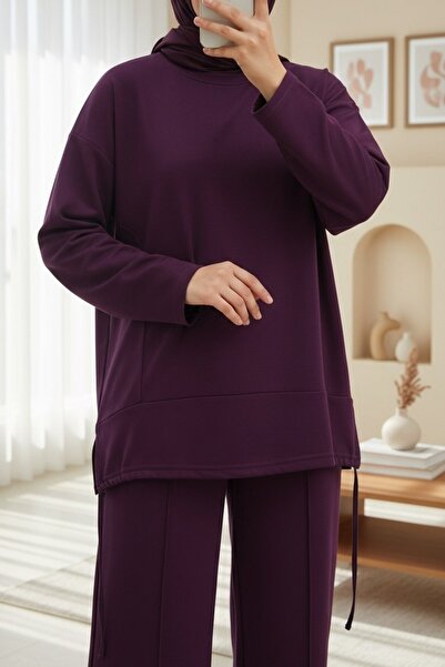 HİJABAYA Σετ με φούστα με κορδόνια και μακρύ πίσω μέρος