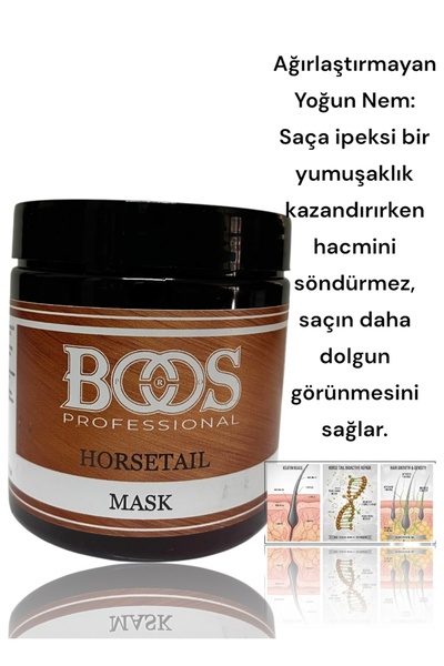 PRO BOOS PROFESSIONAL قناع شعر ذيل الحصان 500 مل