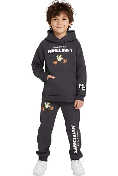 QUB CLUB Σετ αθλητικής φόρμας με στάμπα για αγόρια