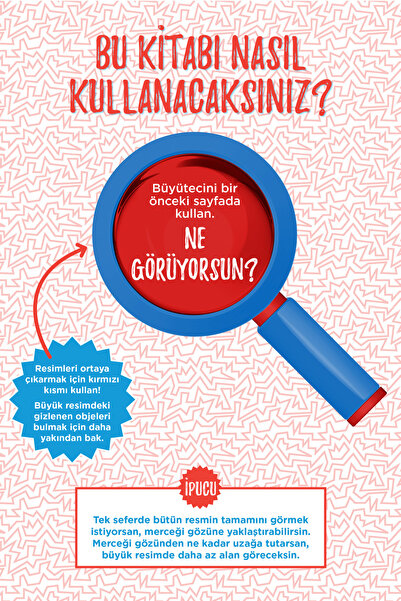 Dikkat Atölyesi Yayınları Dedektifler için Hidden Pictures Puzzle