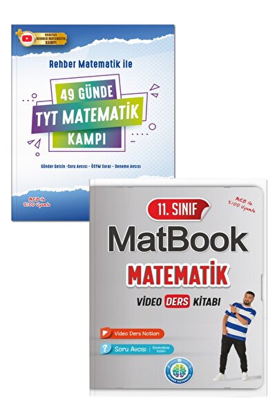 REHBER MATEMATİK YAYINLARI 49 Günde Tyt Matematik Kampı Ve 11. Sınıf Matbook ...