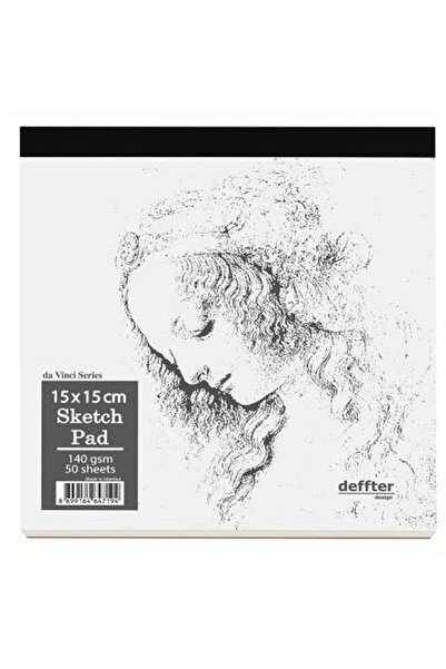 DEFFTER Sketchbook Hardcover 15 X 15