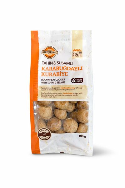 KİREÇBURNU FIRINI Tahinli Ve Susamlı Karabuğdaylı Kurabiye (GLUTENSİZ) 180 G ...