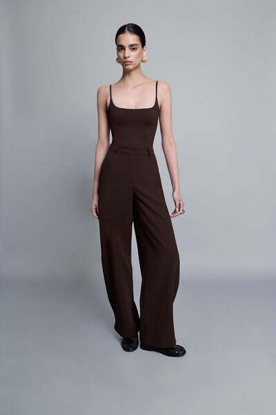 VATKALI Relaxed Fit Pants with Accessory Buttons