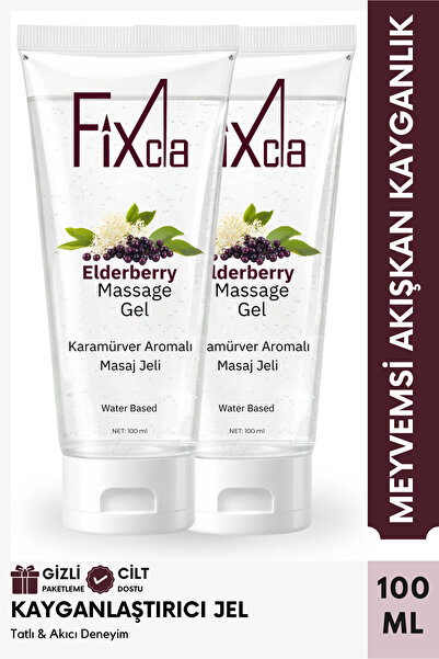 FixCla Karamürverli Kayganlaştırıcı Jel 100 ml - Uzun Süre Kurumayan Tatlı Ak...