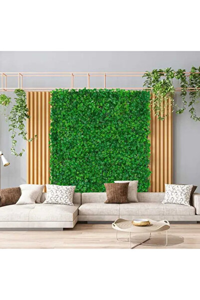 OEM Set 10 buc Panou Gard Artificial Verde 60x40 cm, Rezistent UV, Montaj Uso...