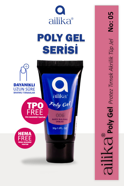 Ailika Poly Jel Tips Poly Jeli 30gr No:005