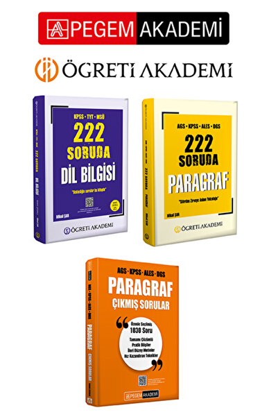 Pegem Akademi Yayıncılık PEGEM AKADEMİ Paragraf Çıkmış Sorular +KPSS TYT MSÜ ...