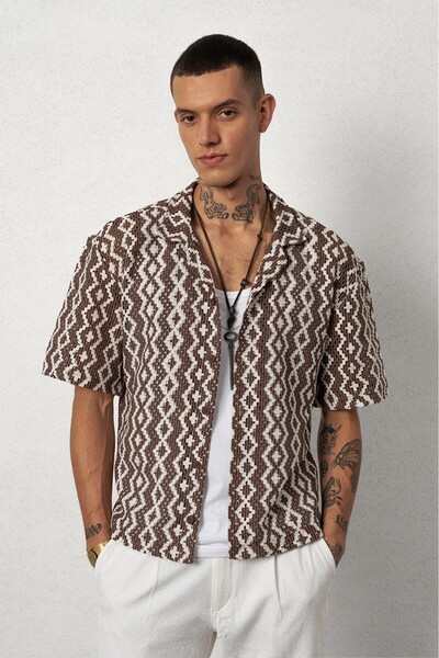 Plus Eighteen Authentic Knitwear Men's Shirt