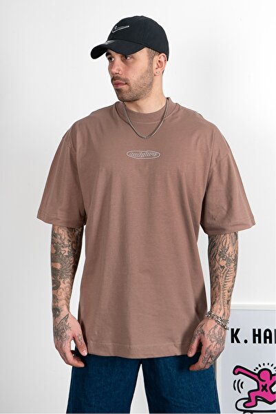 No Future Reflective Trip Oversize T-Shirt Nf0706Kh