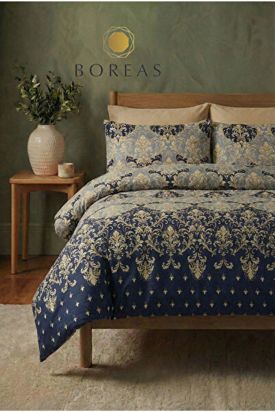 Boreas Home Sada bavlněných prostěradel GÜLCE s elastickým povlakem na přikrývku