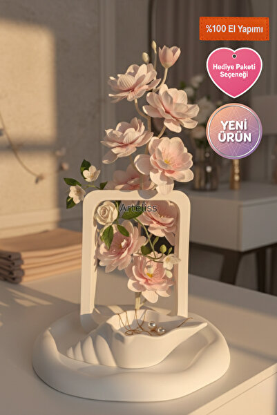 Arteliss Sonsuz Çerçeve 3'lü Dekorasyon Seti - Modern Çerçeve Vazo,Deniz Kabu...