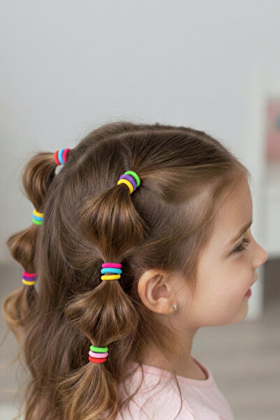 PETEK AKSESUAR 100 bucăți geantă colorată cataramă elastică moale