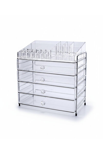 SAFA Taiwanese high-quality makeup organizer with a distinctive design, four ...