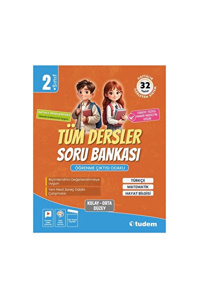 Tudem Yayınları TUDEM 2 TÜM DERSLER SORU BANKASI