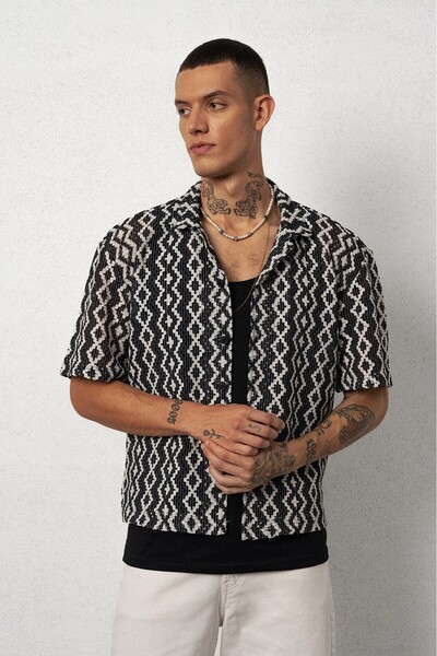 Plus Eighteen Authentic Knitwear Men's Shirt