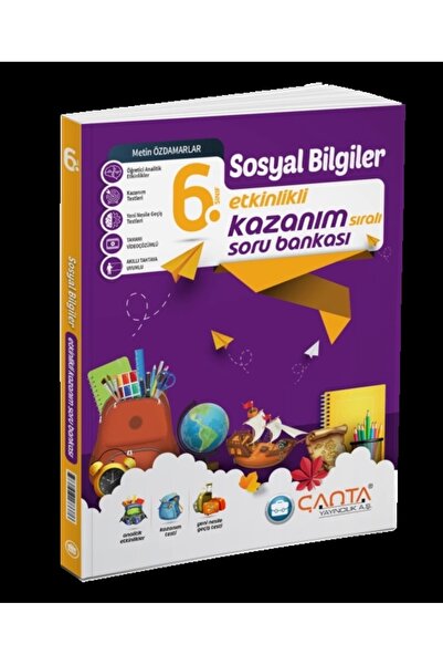 Çanta Yayınları ÇANTA 6 SOSYAL BİLGİLER ETKİNLİKLİ SORU BANKASI 2025