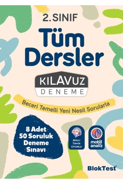 Genel Markalar 2.sınıf Tüm Dersler Kılavuz Deneme - Tudem Geçmiş Müfredat