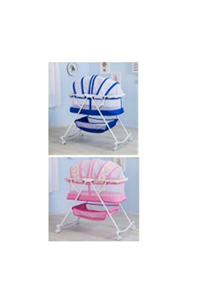 Rally "مهد أطفال قابل للتحريك مع شبك مريح للراحة"