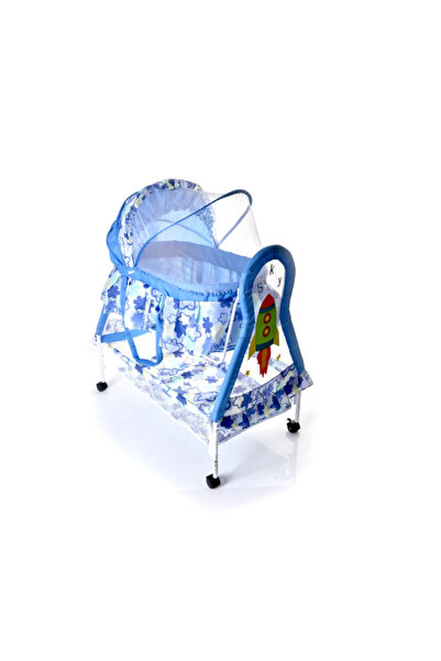 Rally سرير أطفال بموضوع مرح وملون