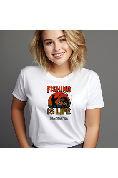 Etoile Studio Fishing Design T-Shirt Printed