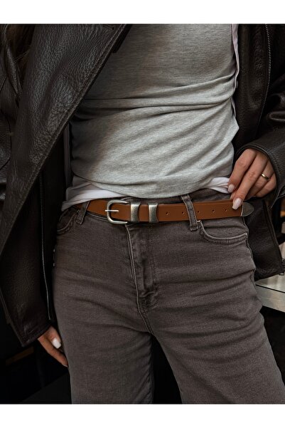 coaksco Women's Antique Silver Double-Breasted Trendy Jean & Trousers & Skirt...