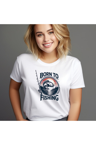 Etoile Studio Fishing Design T-Shirt Printed