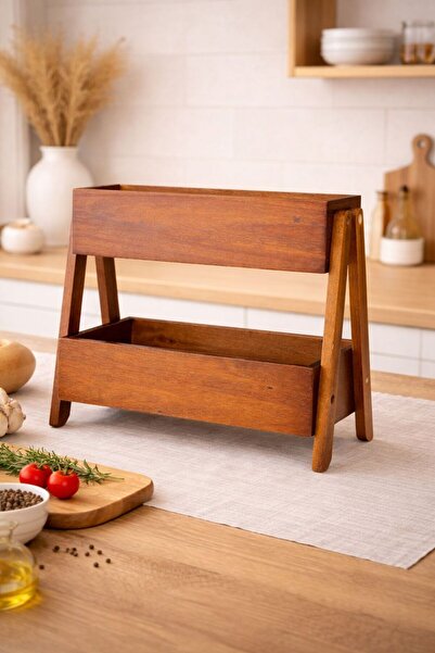 Janset Akasya 2 katlı baharat standı