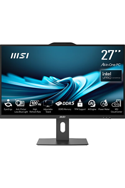 MSI PRO AP272P 14MQ-864EU 27 FHD (1920X1080) I7-14700 16GB DDR5 1TB SSD W11P ...