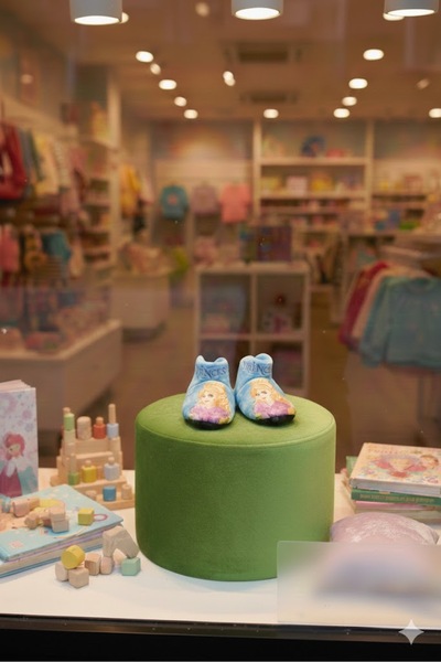 her evemağaza أحذية Gezer Pink Winter Design للبنات للاستخدام المنزلي