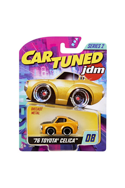TOYFEST Cartuned Jdm Series 2 1976 Toyota Celica (Heçbek) - Yellow Car