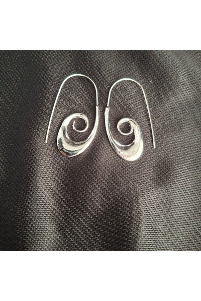 Bujiteri ETNİK SPİRAL KÜPE