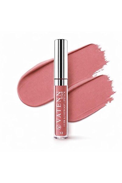 VATENN ITALY 18 Hr Kissproof Lipstick 12 Soft Nude