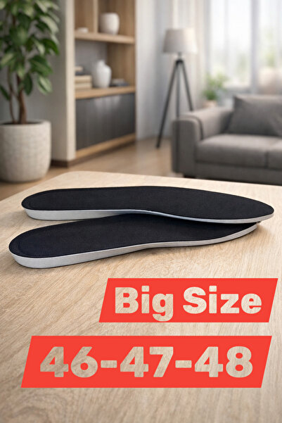 ORBİS Büyük Numara İç Tabanlık 46-47-48–Konforlu Günlük Kullanım-BİG SİZE