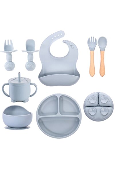 OEM Set de 8 piese din silicon pentru hrănirea bebelușilor, fără BPA