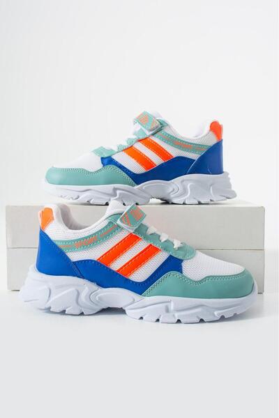 ADIMİST Children's Unisex Orthopedic Comfortable Sole Velcro Lightweight Snea...