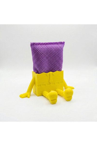 Atatuğ Hediyelik Fun Spongebob Design Kitchen Sponge Holder - Sink Edge Spong...